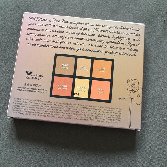 Wingme | NEW Ethereal Rose Face and Eye Palette in Light/Medium - Picture 4 of 8